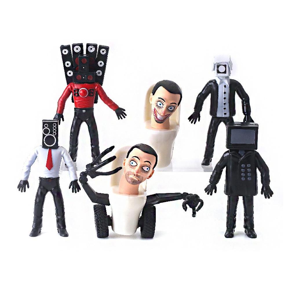 Skibidi Mô Hình Nhân Vật Trượt Tuyết g9v6 Trang Trí Nội Thất Xe Hơi