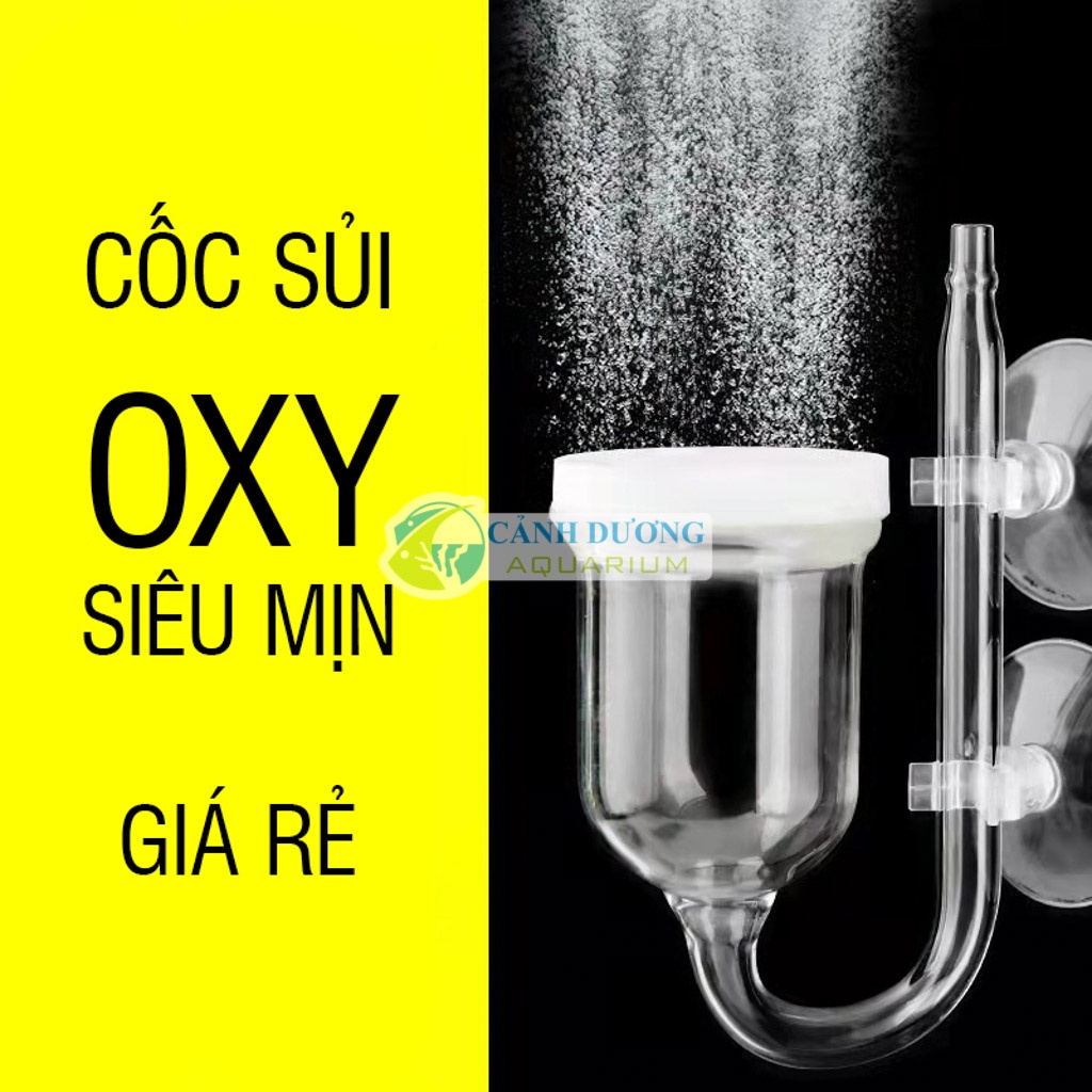 Cốc sủi oxy nano siêu mịn