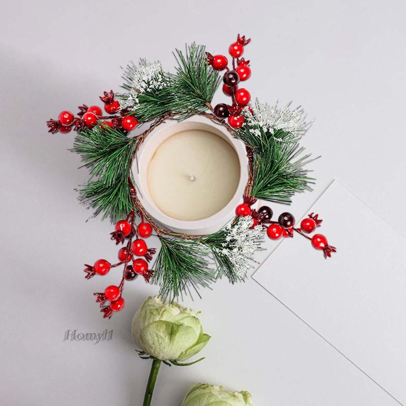 LOVIVER Vòng Hoa Giáng Sinh Trang Trí Cửa Trong Nhà