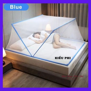 Màn khung chụp tự bung ⚡LOẠI 1⚡ Mùng chụp xếp thông minh 1m 1m2 1m4 1m6 1m8 người lớn gấp gọn chống muỗi
