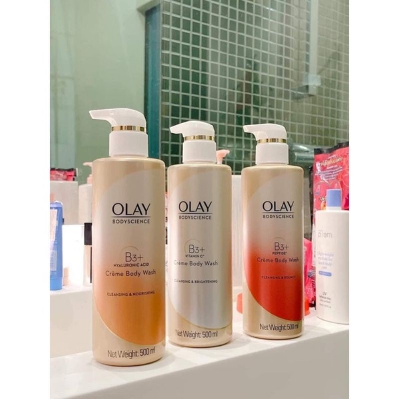 Sữa tắm trắng da Olay BodyScience B3+ 500ml Thái Lan