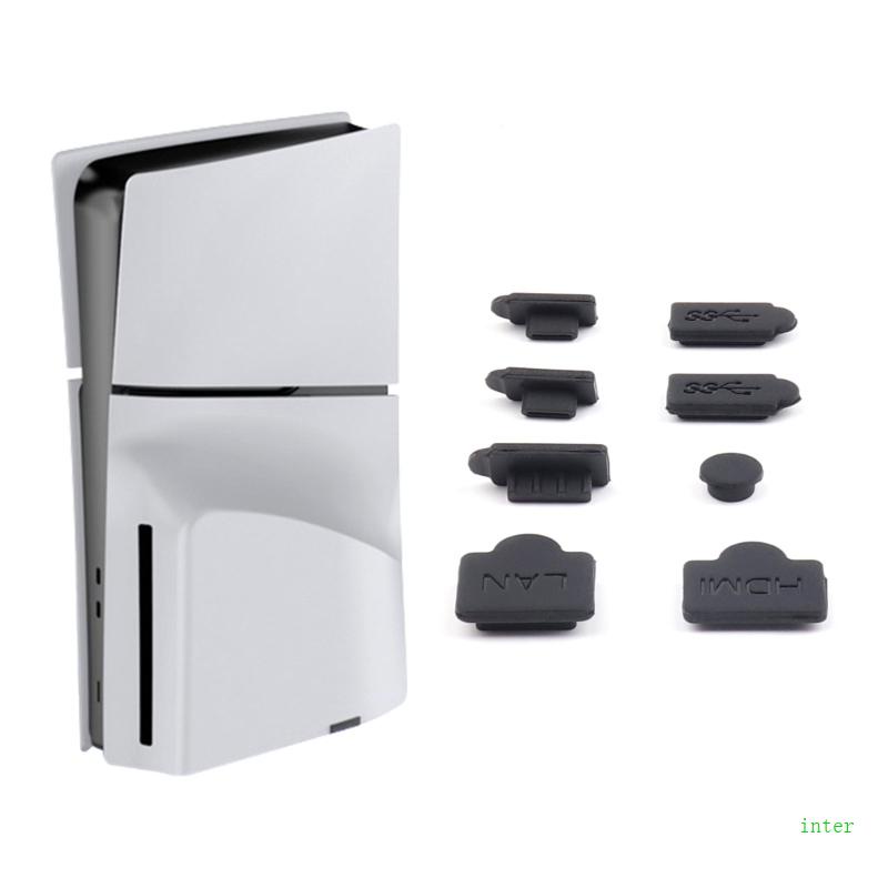 Bộ 8 Nút Bịt Chống Bụi Cho Máy Chơi Game ps5 slim