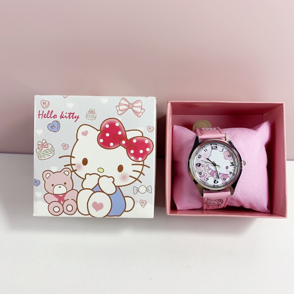 Sanrio Đồng Hồ Điện Tử Hình kuromi melody cinnamoroll Đáng Yêu Cho Bé