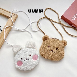 Uumir túi đeo chéo nhỏ hình gấu hoạt hình đáng yêu cho trẻ em