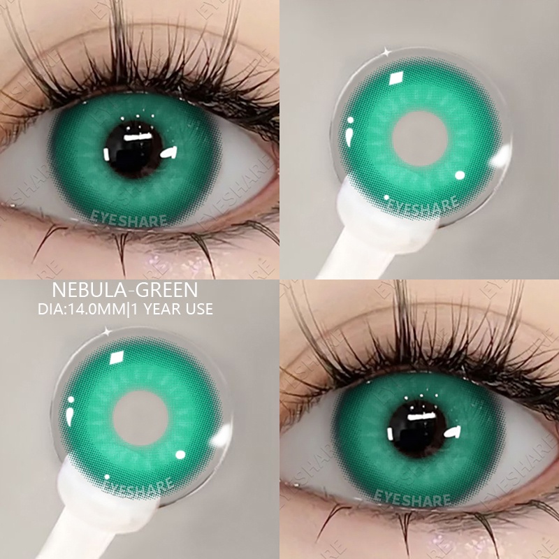 1 Cặp Kính Áp Tròng Nhiều Màu 0 Độ Dùng Hóa Trang Nhân Vật anime