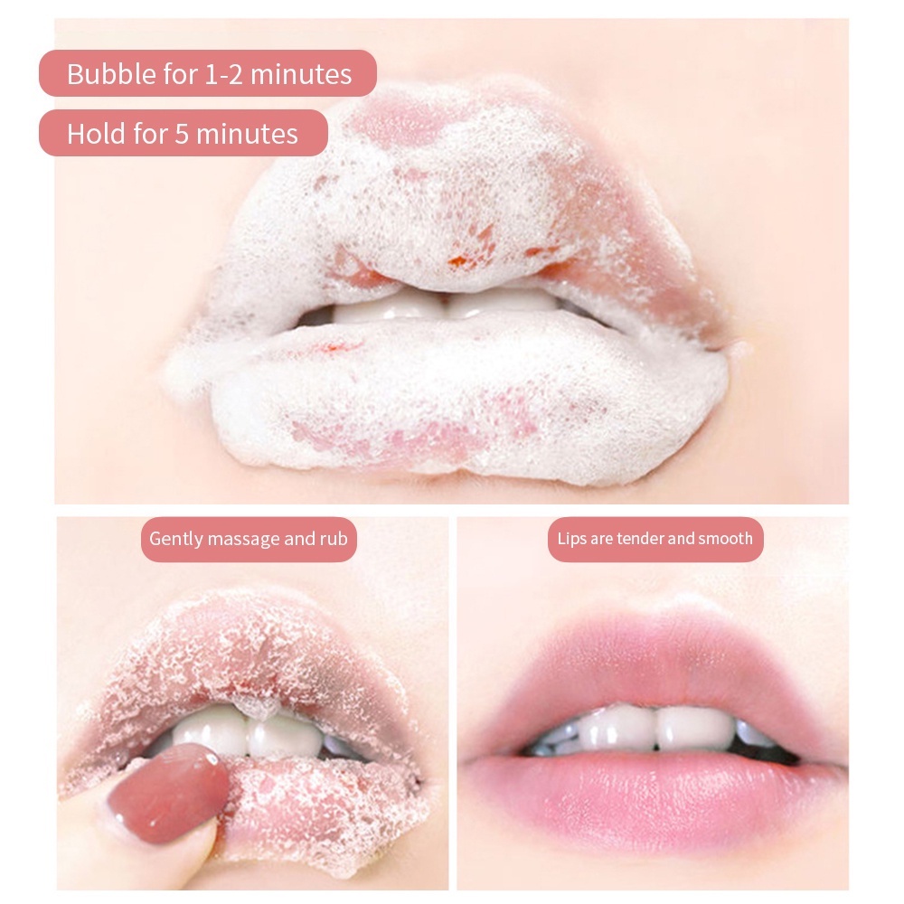 Mặt Nạ Môi Tẩy Tế Bào Chết Làm Sáng Màu Da Tiện Dụng