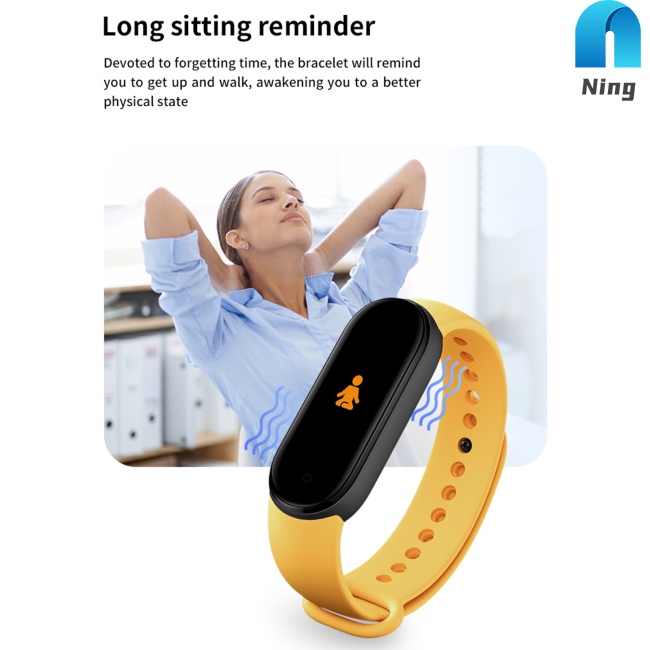 Đồng Hồ Thông Minh Đa Năng Theo Dõi Tình Trạng Sức Khỏe m8 ip67