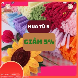 Kẽm nhung làm hoa Bó 100 Dây kẽm nhung làm đồ trang trí handmade, làm hoa, đồ thủ công