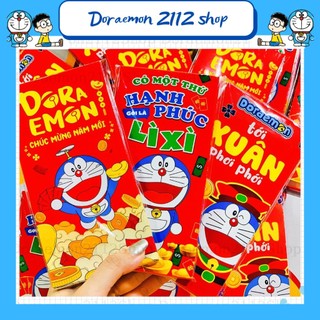 Combo 10 Bao lì xì cho Fan DORAEMON Đô Rê Mon TẾT 2023