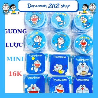 Gương kèm lược Doraemon
