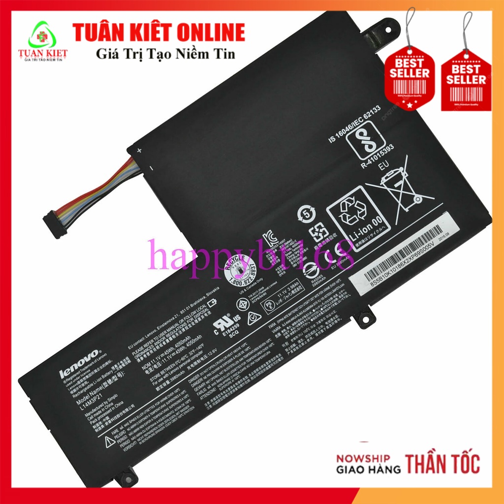 💖 Pin Laptop Lenovo Flex 3-1470 3-1480 3-1570 3-1580 Flex 4-1470 4-1480 4-1570 4-1580 Edge 2-1580 S4