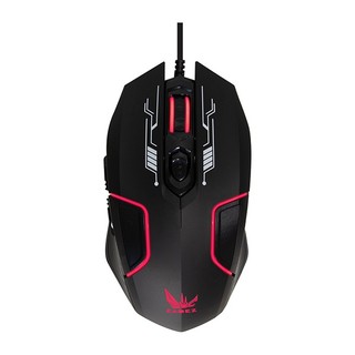 Chuột có dây Gaming Zadez GT610M, hệ thống đèn Led 4 màu