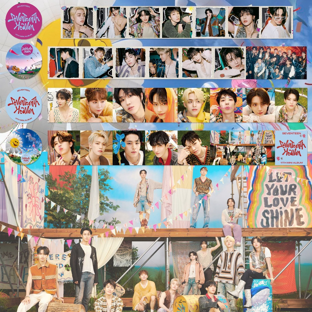 Băng Keo Dán album seventeen kpop seventeen