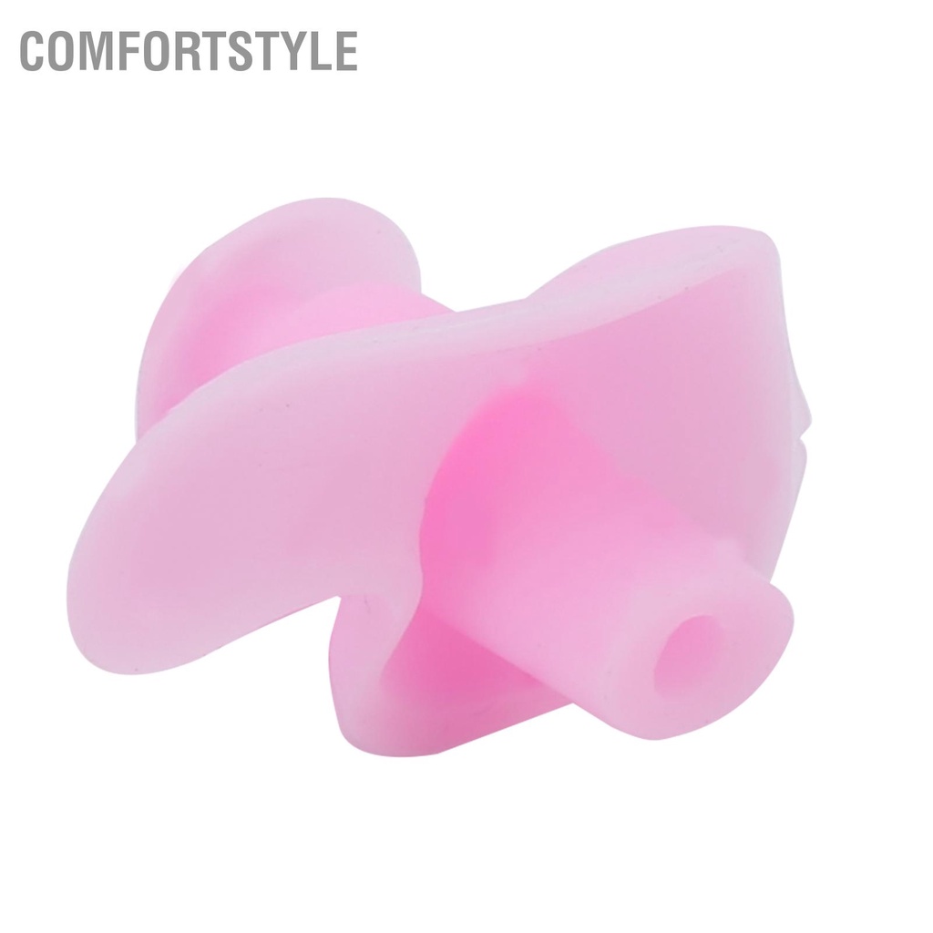 Comfortstyle 1 Cặp Nút Tai Bơi Mềm Silica Gel Chống Thấm Nước Bụi Thể Thao Dưới Nghe Nhét