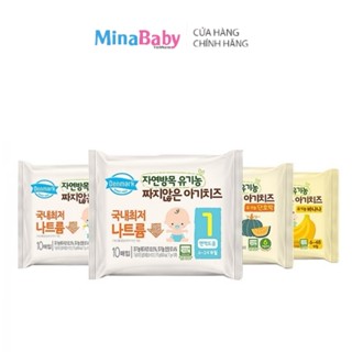 Phomai tách muối Hàn Quốc cho bé ăn dặm hữu cơ nhiều vị truyền thống Minakhosimevabe T8/2025