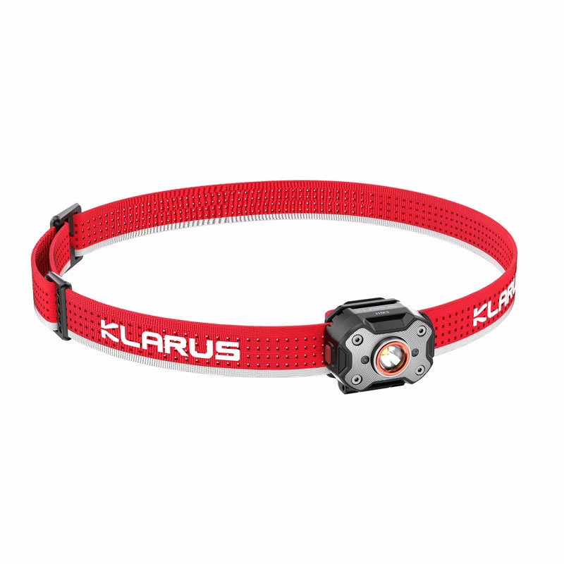 Đèn pin đeo đầu gài mũ siêu nhẹ KLARUS HM3 độ sáng 670 lumen pin 200mAh
