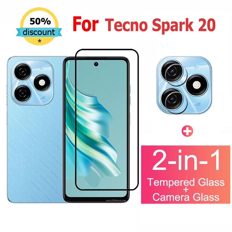 cường lực Tecno Spark 20 20C Kính Cường Lực Bảo Vệ Màn Hình Cho Tecno Spark 10C 20C 10 20 Pova Neo 3 4 5 Pro Camon 20 Pop 8 5G Glass Film Camera Protector