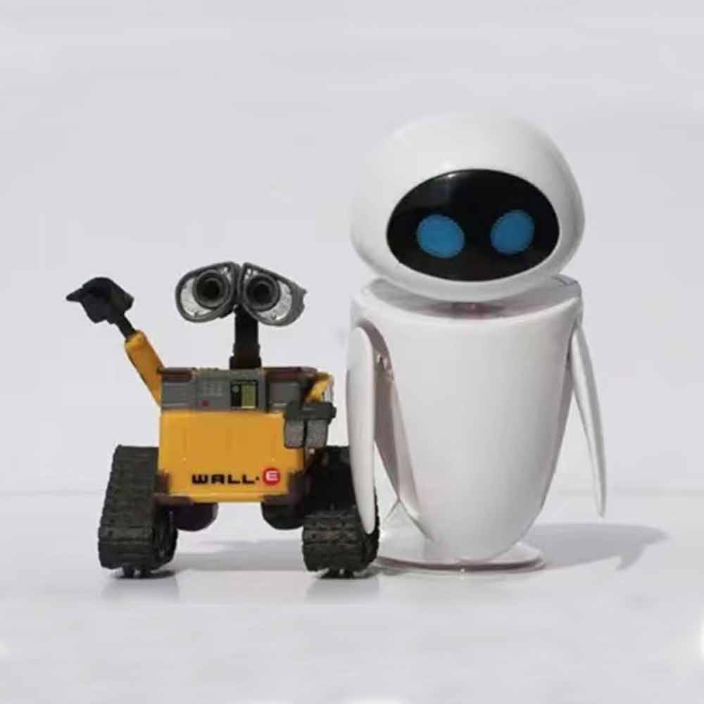 Wall-E Robot Wall E EVE PVC Action Figure Collection Model Toys Dolls 6.5cm
