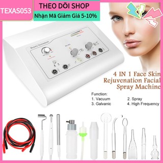 Texas053 máy xịt mặt trẻ hóa da 4 trong 1 chống lão xóa nếp nhăn