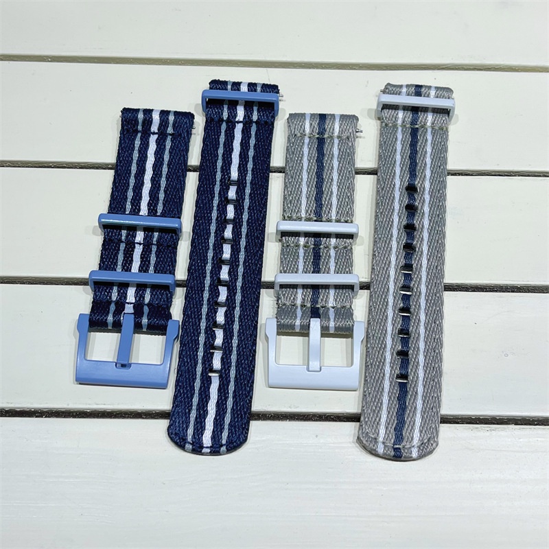 Dây Đeo nylon Chống Nước 22mm Cho Đồng Hồ Thể Thao swatch x blancpain fifty fathoms oceans