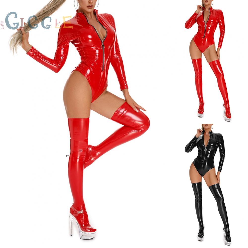 Bodysuit Club Clubwear Dance Clothings For Daily Medium Strech Mock Neck