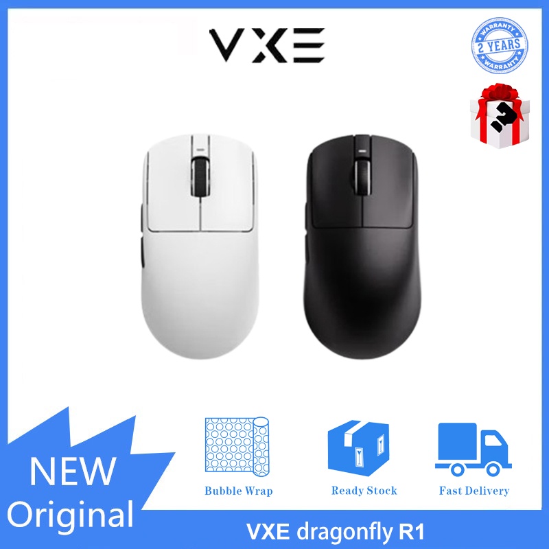 Chuột Không Dây Chơi game Nhẹ Nhàng vxe dragonfly r1 paw3395