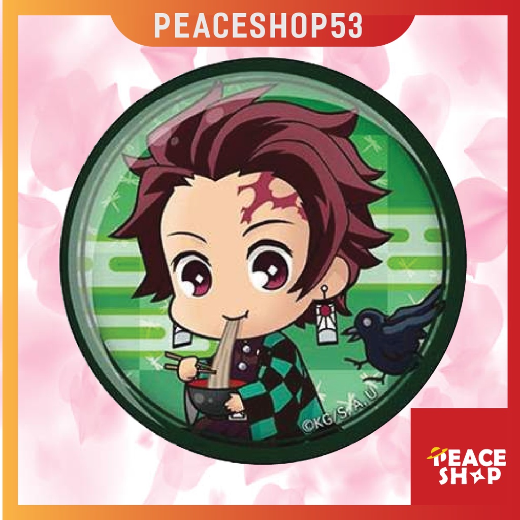 Huy hiệu Kimetsu No Yaiba Lấp Lánh Huy Hiệu Anime Kimetsu No Yaiba Demon Slayer Phụ Kiện Anime Manga Ver 2 HH08