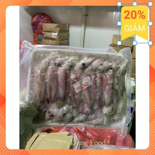 Mực trứng đông lạnh - Khay 1kg net 7 (giao tphcm)