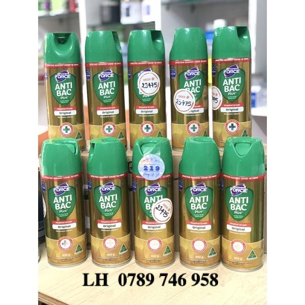 Bình Xịt Diệt Khuẩn và Virus Dettol Glen 20 Spray Disinfectant 300g – 101 lần xịt