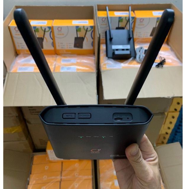 Bộ Phát Wifi Bằng Sim 4G Olax AX9 Pro B Dùng Điện Trực Tiếp  Và Kèm Dùng Pin 4000mah