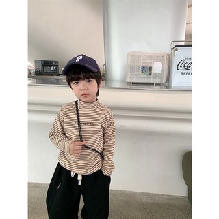 (𝑯𝒂̀𝒏𝒈 𝒄𝒐́ 𝒔𝒂̆̃𝒏 - Ảnh thật) Áo kẻ So Happy cho bé