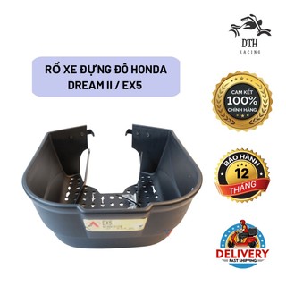 Rổ xe đựng đồ honda dream ii / ex5 - chính hãng appi - nhập khẩu malaysia