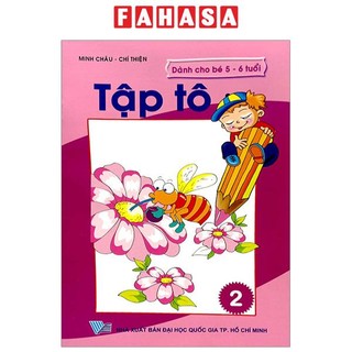 Sách tập tô 2 - dành cho bé 5 - 6 tuổi