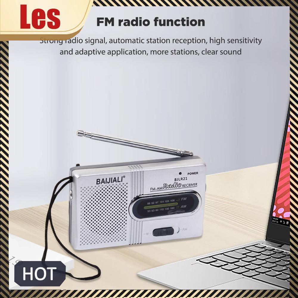 Radio Mini AM / FM AA Sử Dụng Pin Toàn Diện