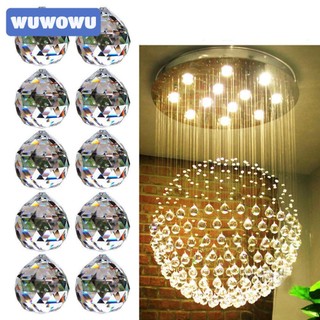 Wuwowu quả cầu pha lê treo đèn chùm