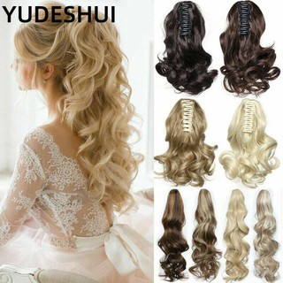 YUDESHUI Kẹp Nối Tóc Đuôi Ngựa Cách Nhiệt Tiện Dụng