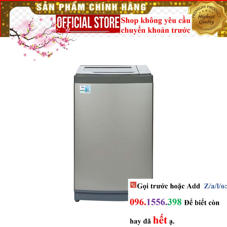 Máy giặt AQUA Inverter 8kg AQW-KS80GT.S ||Sale