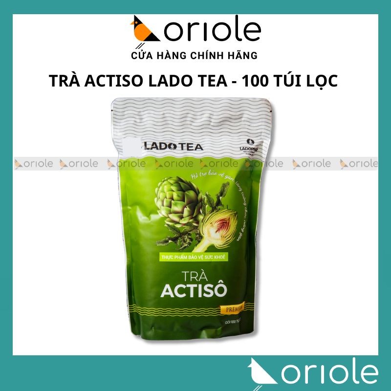 Trà Actiso Lado Tea Giúp Giải Độc Cơ Thể 100 Túi Lọc Giá Sỉ Chính Hãng