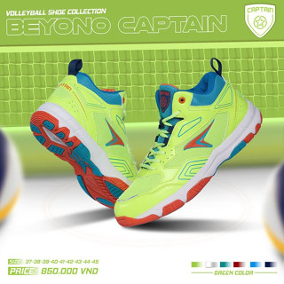 Giày Bóng Chuyền Beyono Captain | Giày Bóng Chuyền Cày Sân Bê Tông Giá Tốt Tặng 3 Quà