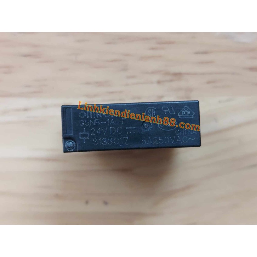 Relay Omron G5NB-1A-E-24VDC 24V 5A 4 chân mới chính hãng 100%