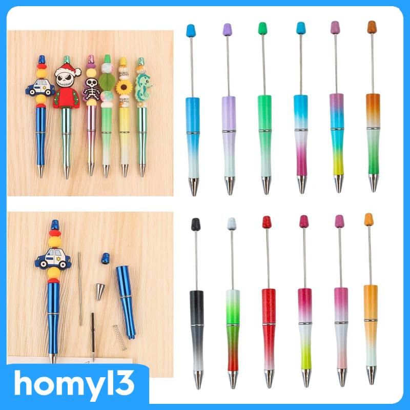 Set 12 Bút Xỏ Hạt Cườm Nhiều Màu Sắc