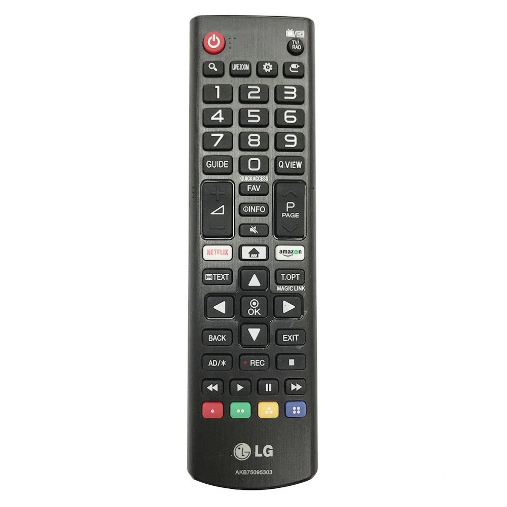 LG AKBK75095303 Điều Khiển Từ Xa Thay Thế Cho LG Smart LCD LED OLED UHD TV 49UJ6300 55UJ6300 55LJ550