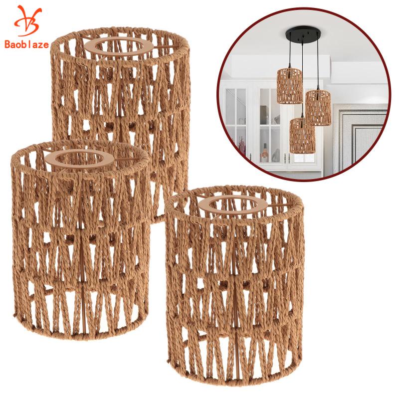 Baoblaze Chụp Đèn Chùm Bóng Phong Cách boho Cho Quán Cà Phê