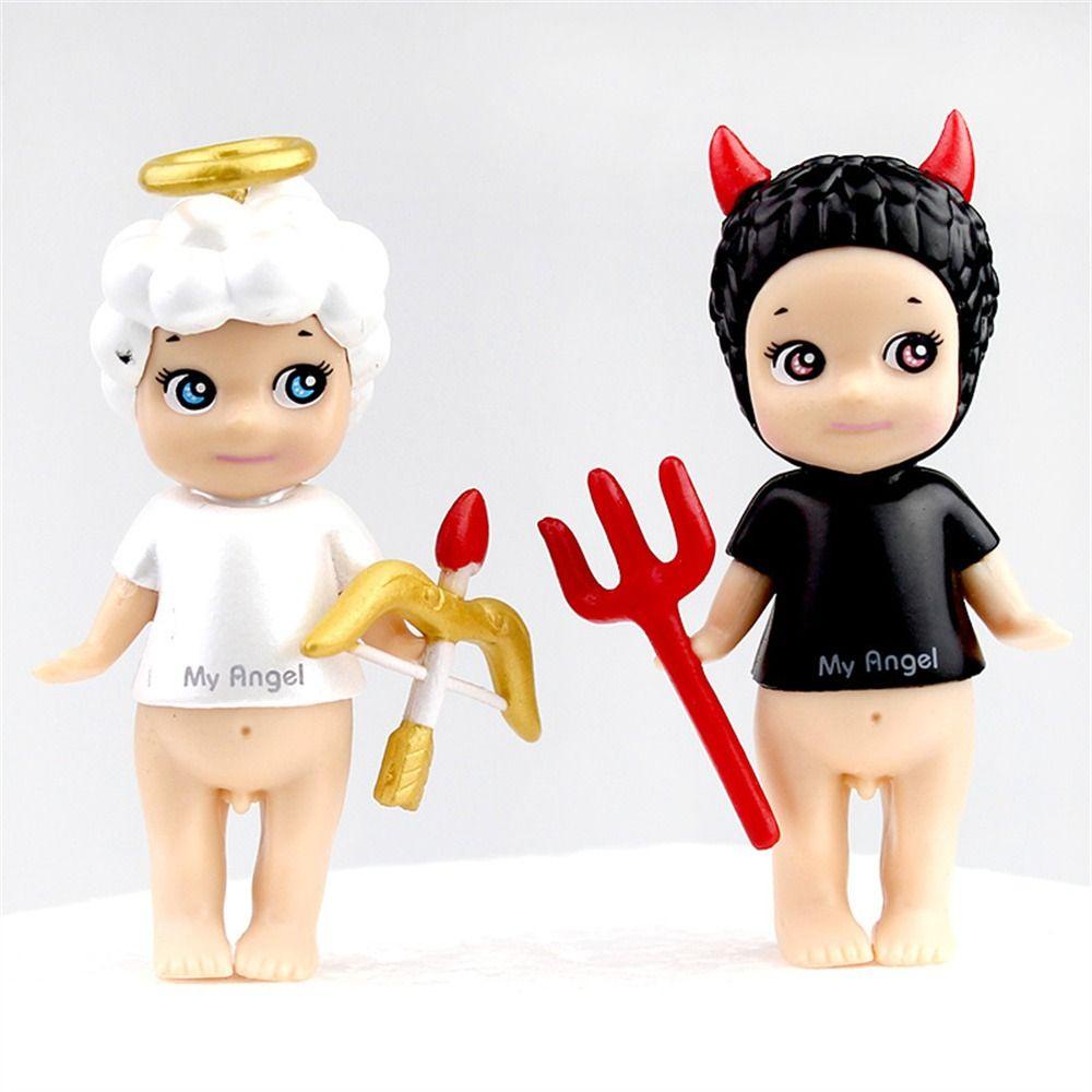 Shanrong Mô Hình Nhân Vật sonny angel anime angel Bằng pvc Để Bàn Trang Trí