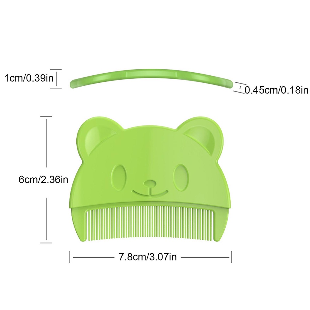 Lược Chải Tóc Mềm Mát Xa Da Đầu Dành Cho Trẻ Sơ Sinh h1d9