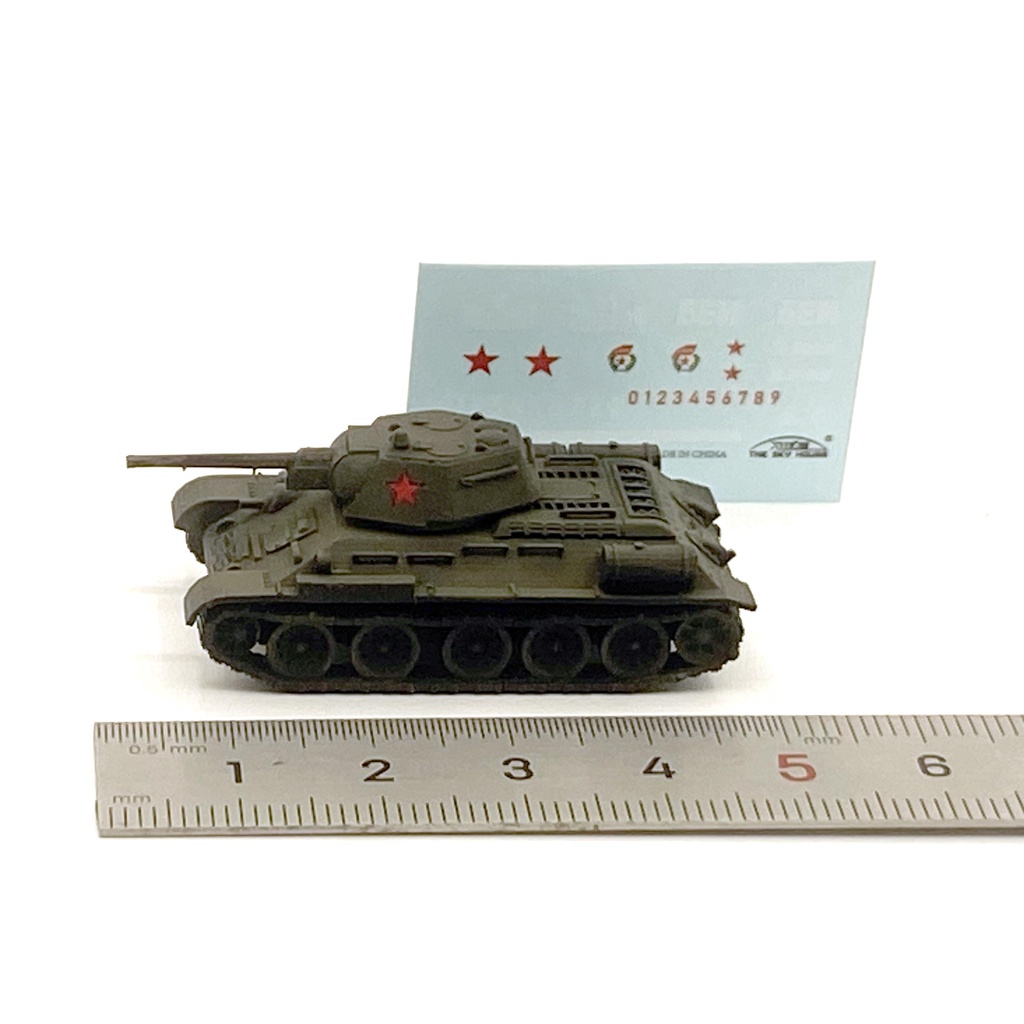 Xe Tăng Nga t34-76 Tỉ Lệ 1 / 144 Chất Lượng Cao