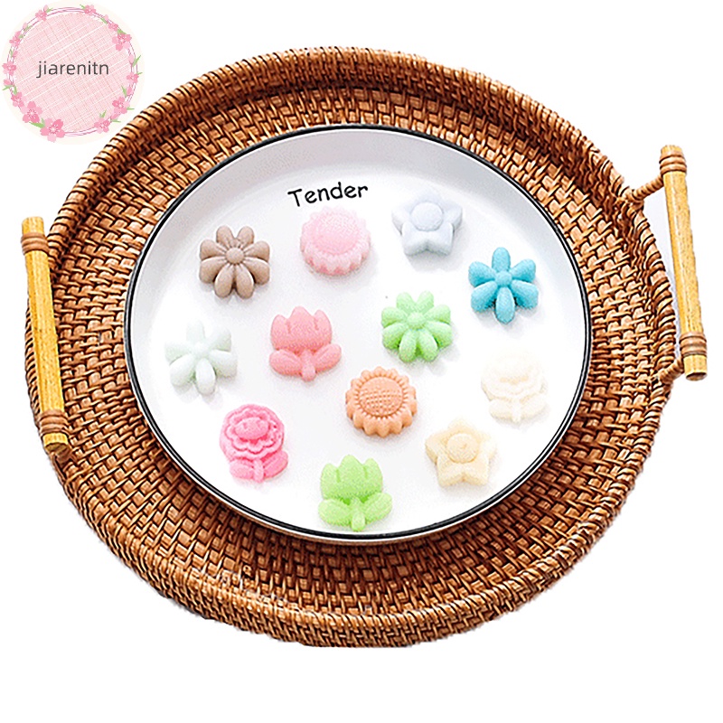 Khuôn Silicon Làm Đá / Bánh / Xà Phòng / Sô Cô La / Đá Viên Hình Hoa Hồng handmade vn