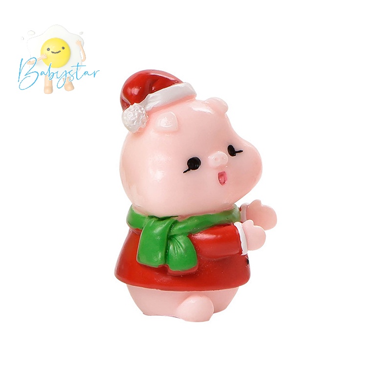 Mô Hình Ông Già Noel Mini Dễ Thương Dùng Trang Trí Sân Vườn diy Mới