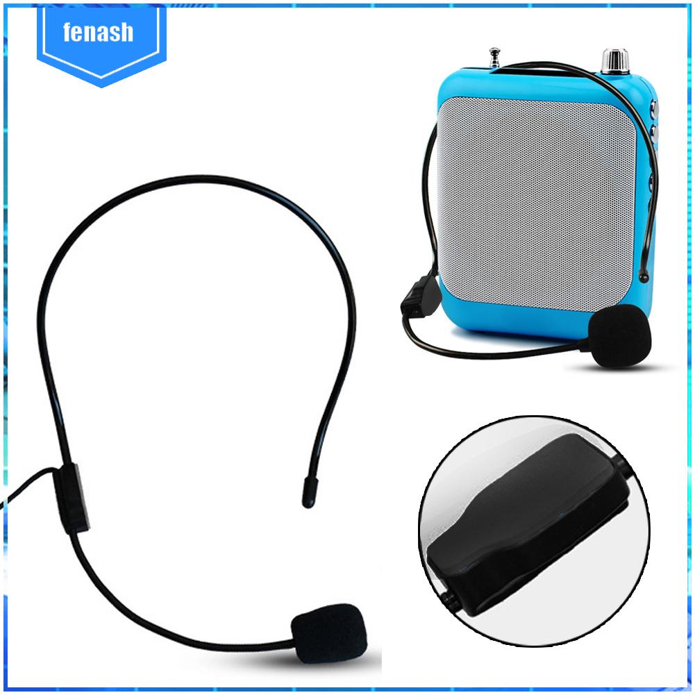 Tai Nghe Chụp Đầu Có Dây Kèm mic Giắc Cắm 3.5mm Chuyên Dụng Cho Giáo Viên Loa