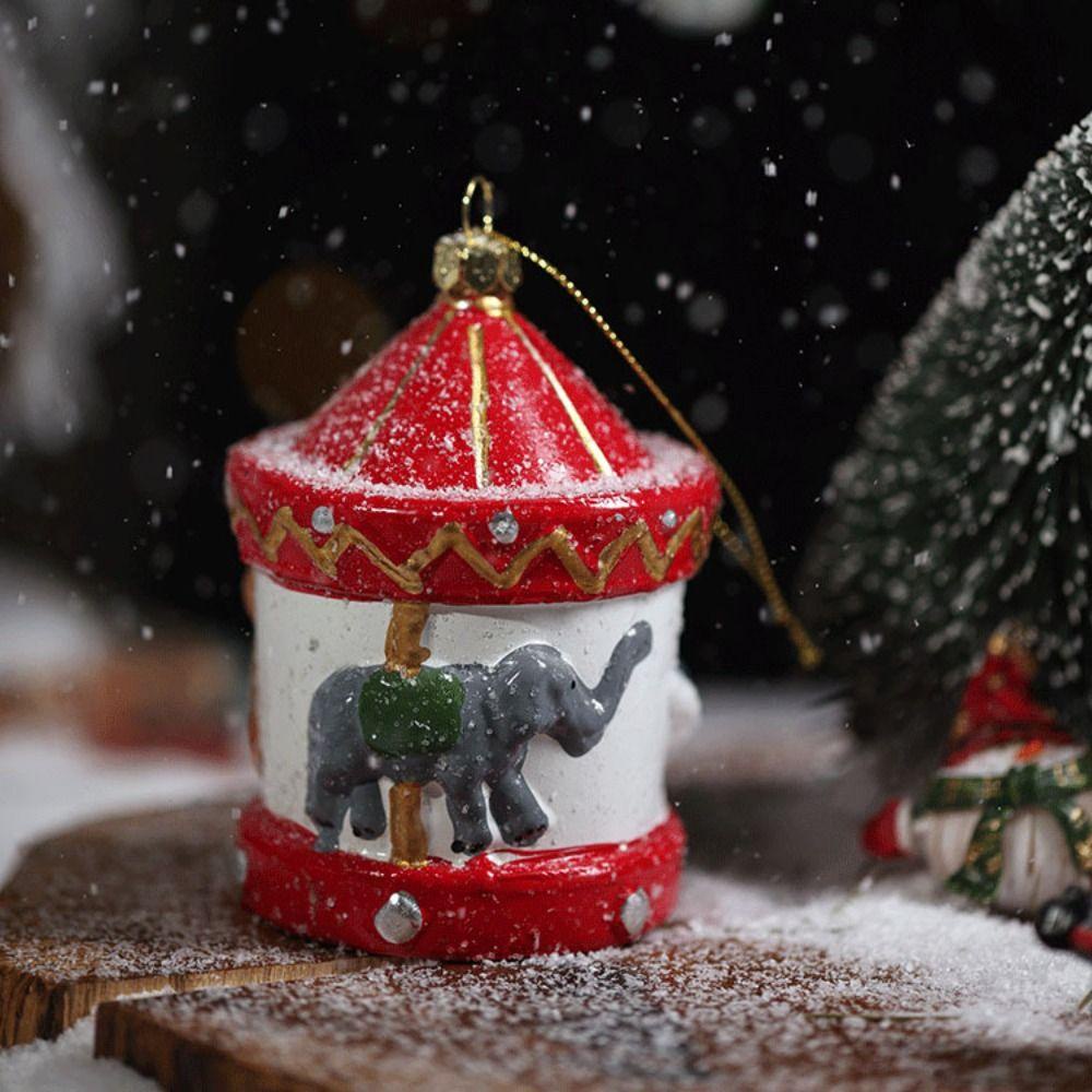 Yew Phụ Kiện Treo Trang Trí Cây Thông Giáng Sinh Bằng Nhựa Nhiều Màu Sắc